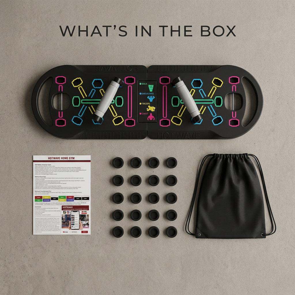 GroundGear™ Enhanced Push-up Board